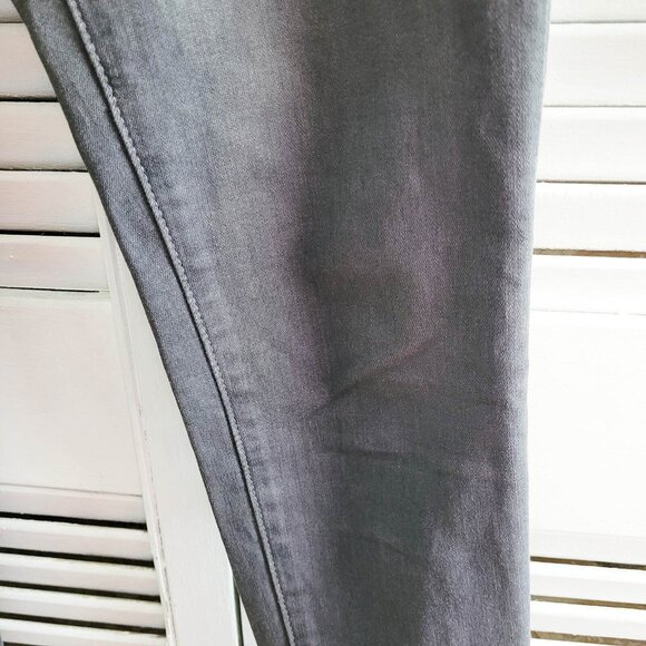 AG Adriano Goldschmied Jeans Womens 24 The Legging Ankle Super Skinny Ankle Gray - Picture 2 of 5